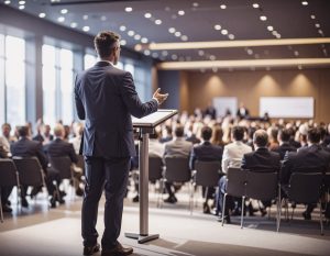 Firefly_ich brauche eine situation in einem workshop mit moderator als foto in einem betrieb 811481_S